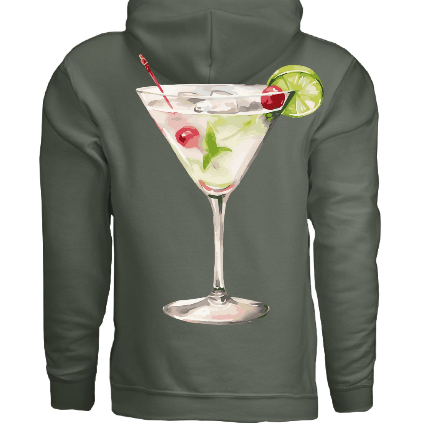 MILITARY GREEN - BACK