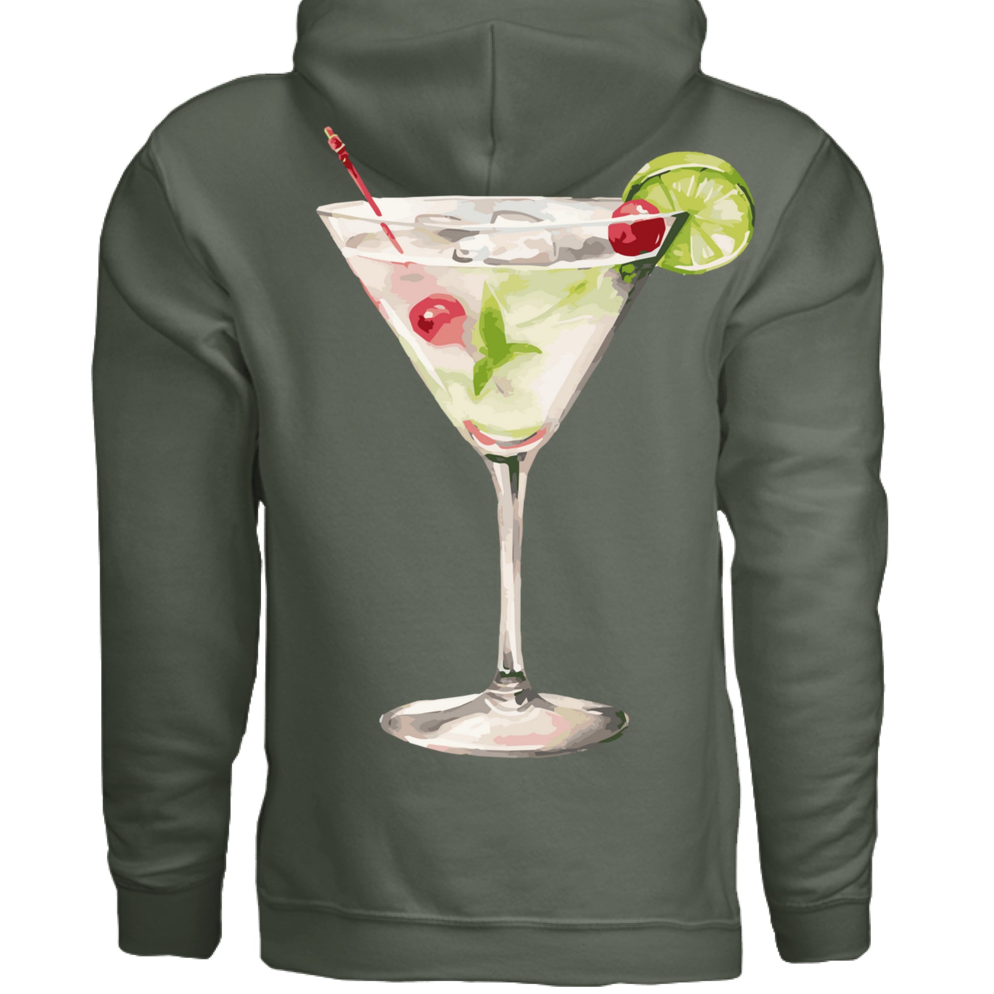 MILITARY GREEN - BACK